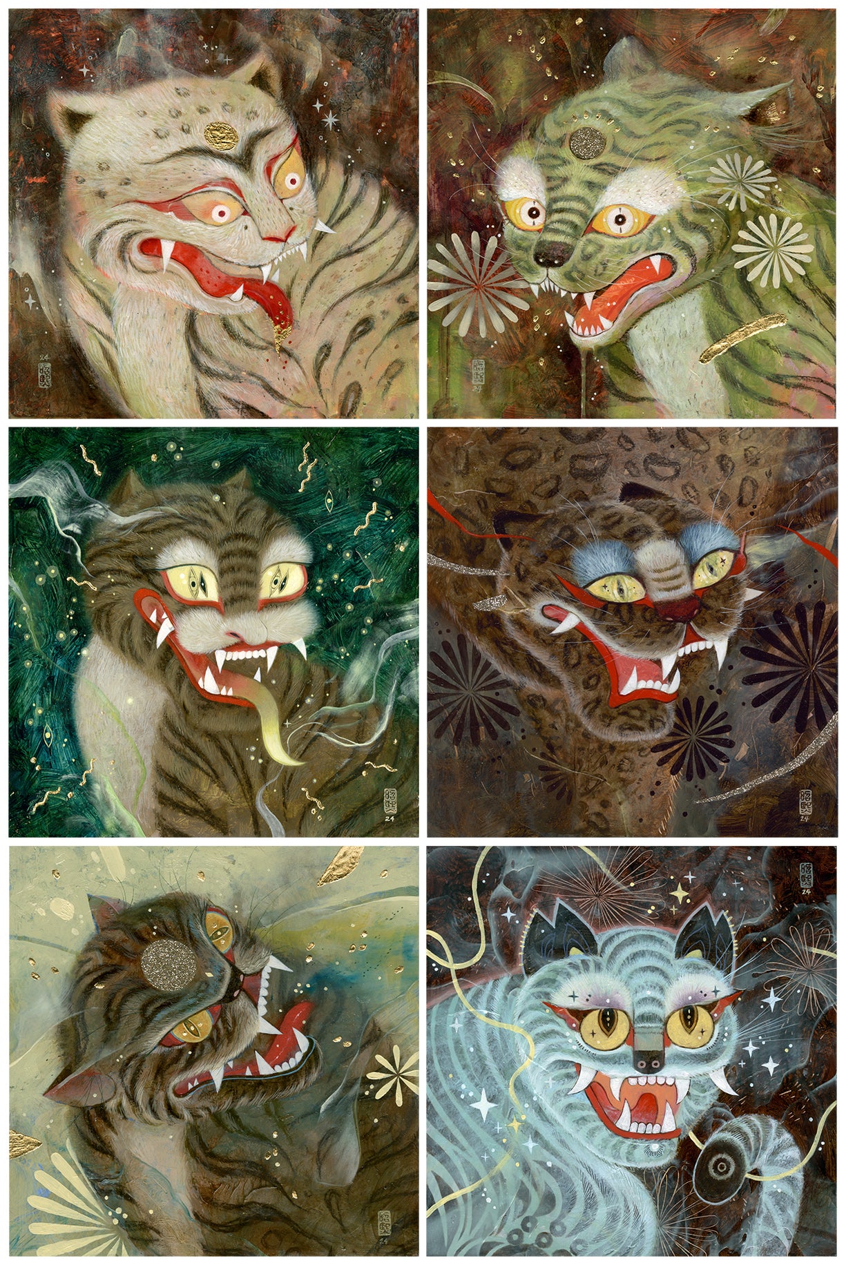 'THE TIGER SPELLS' SET