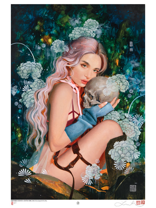 'MORANDO: MORTEM OBIRE' HAND EMBELLISHED EDITION