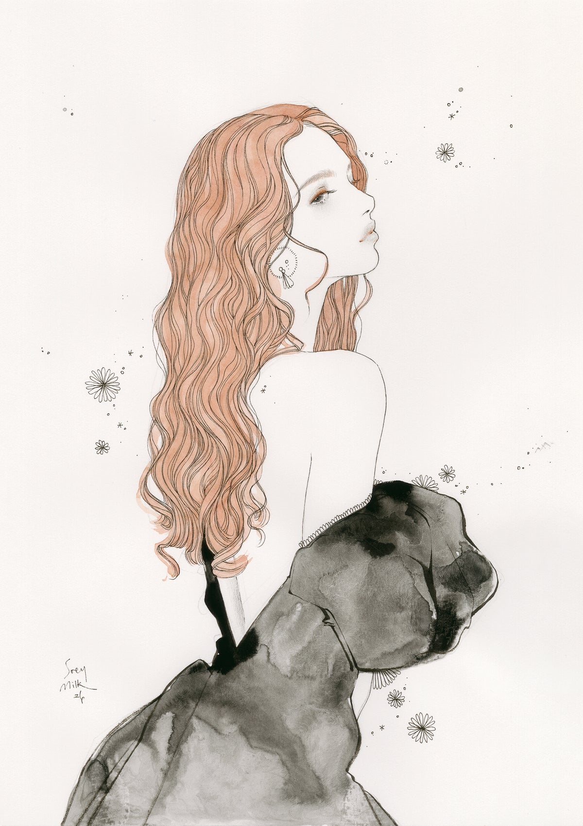 'VESPERA' ORIGINAL DRAWING