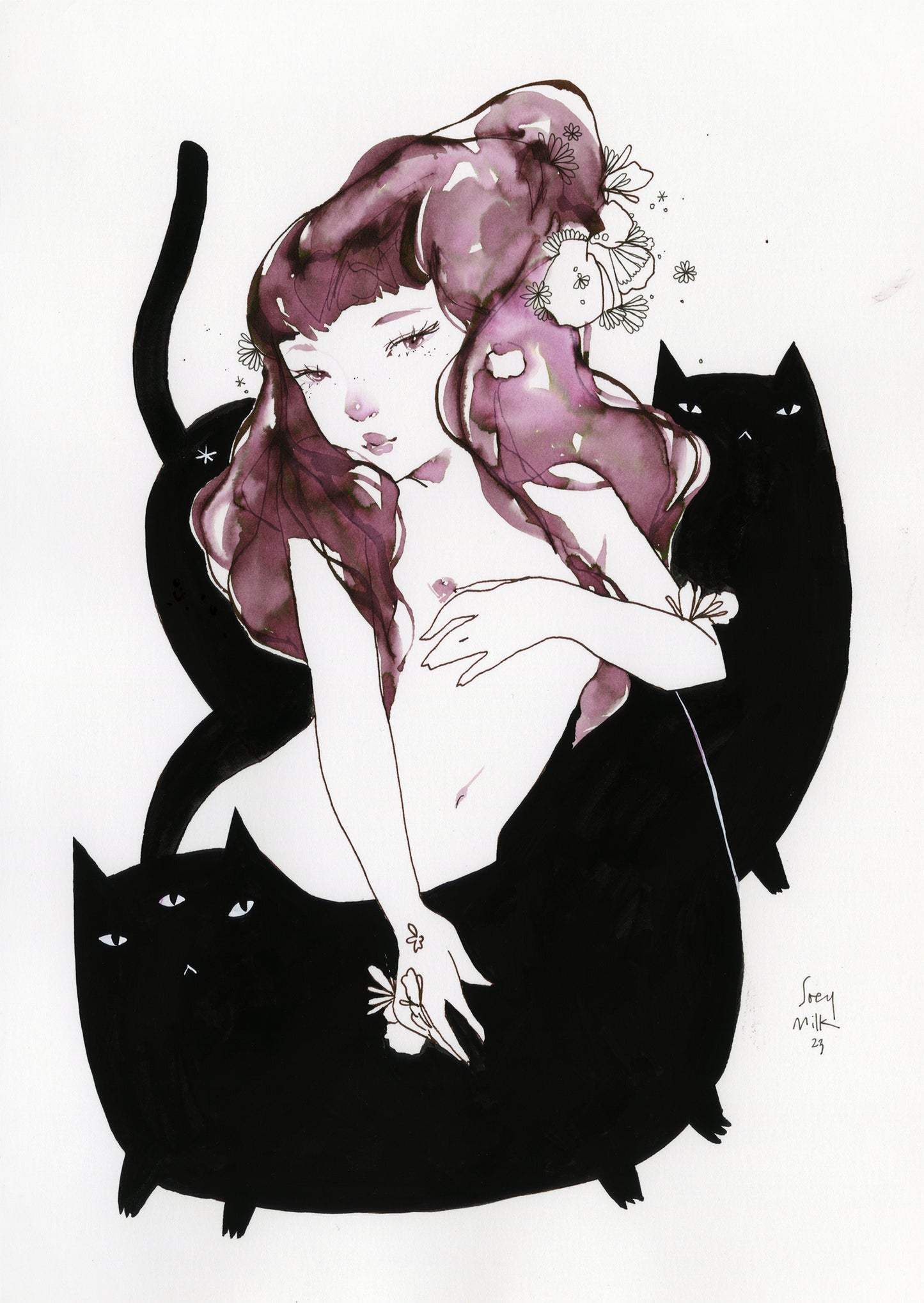 'WILLOW' ORIGINAL DRAWING