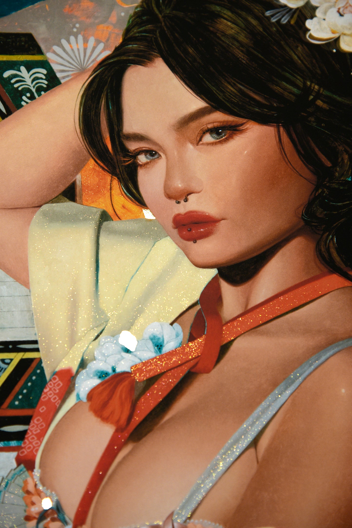 'CHAEKGADO : THE RARE LILY' HAND EMBELLISHED EDITION