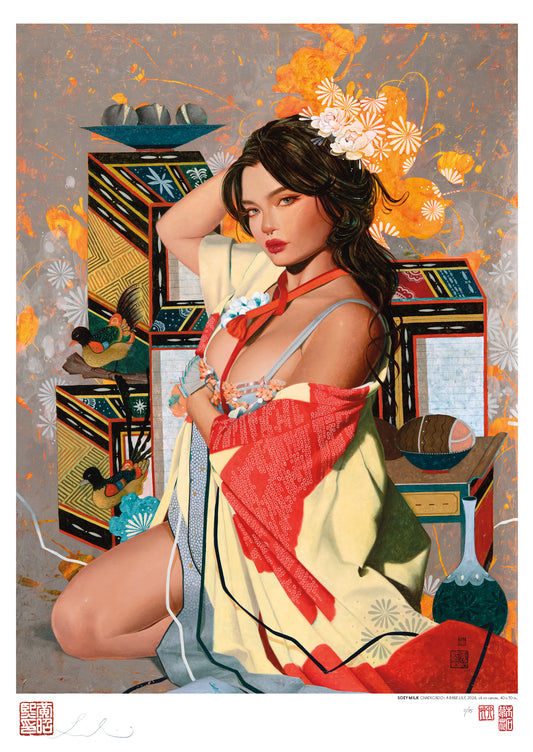 'CHAEKGADO : THE RARE LILY' HAND EMBELLISHED EDITION