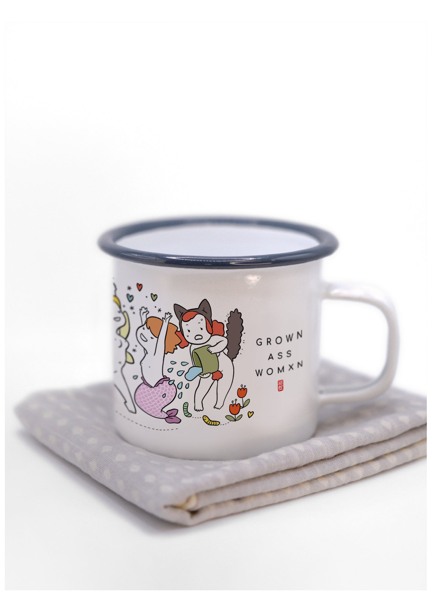 GROWN ASS WOMEN : CAMP MUG