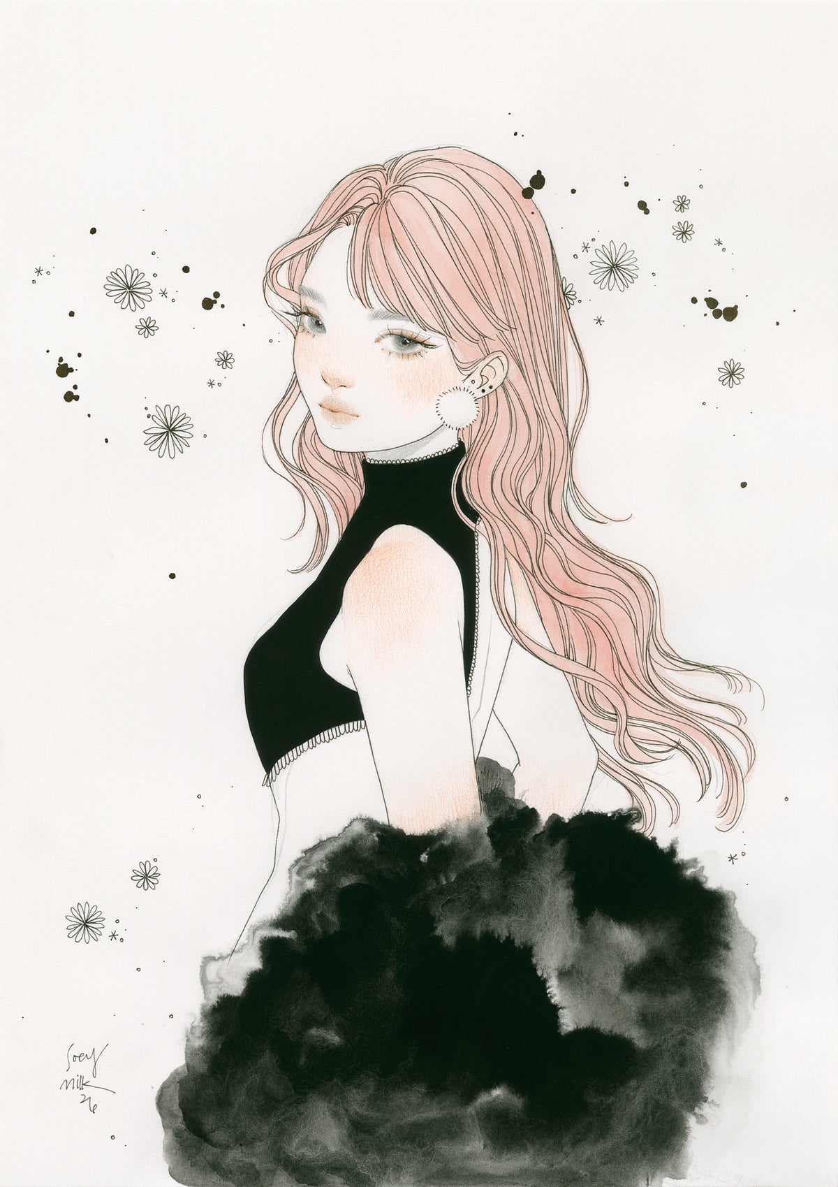 'ISABEAU' ORIGINAL DRAWING