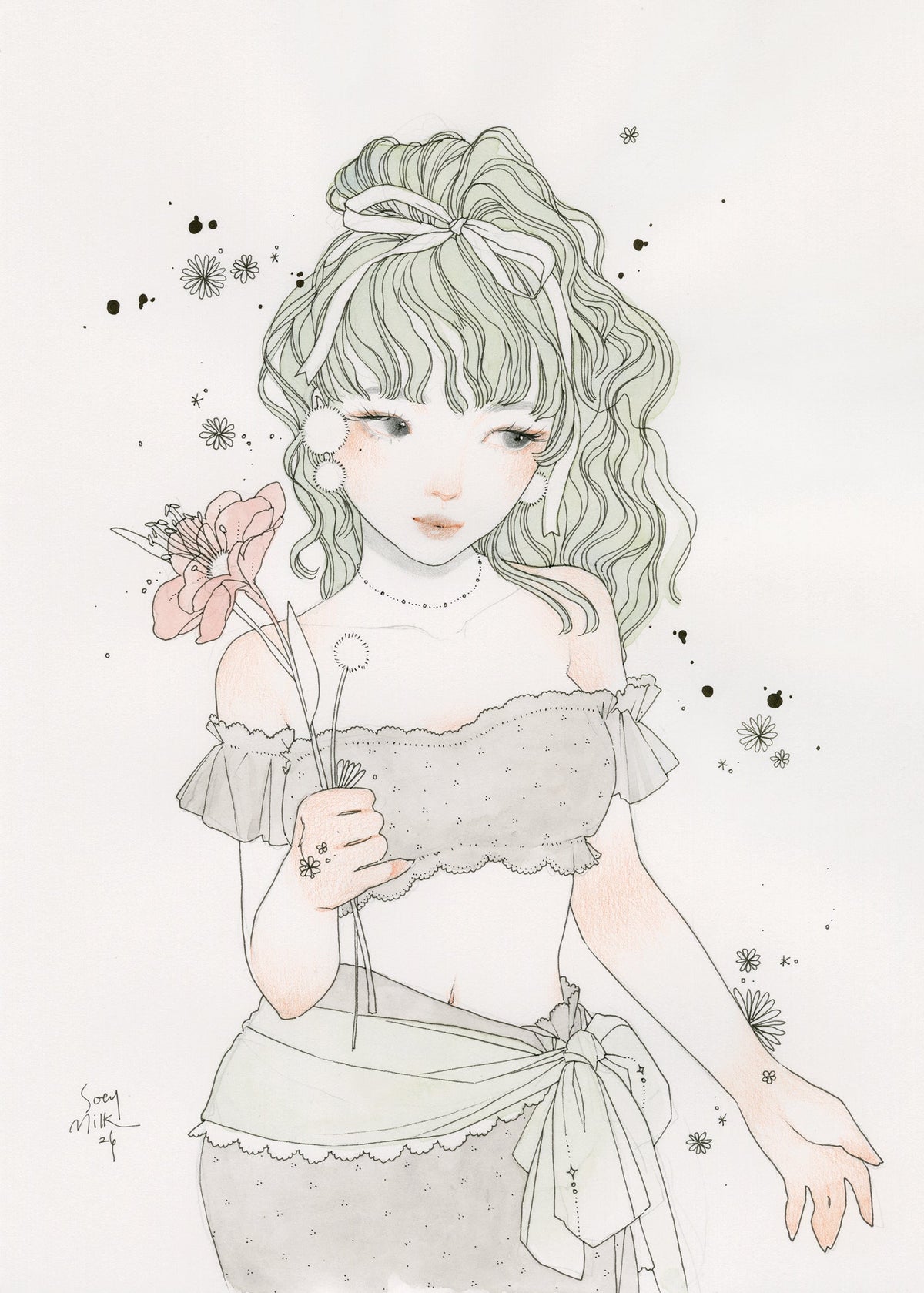 'LUMI PEARL' ORIGINAL DRAWING