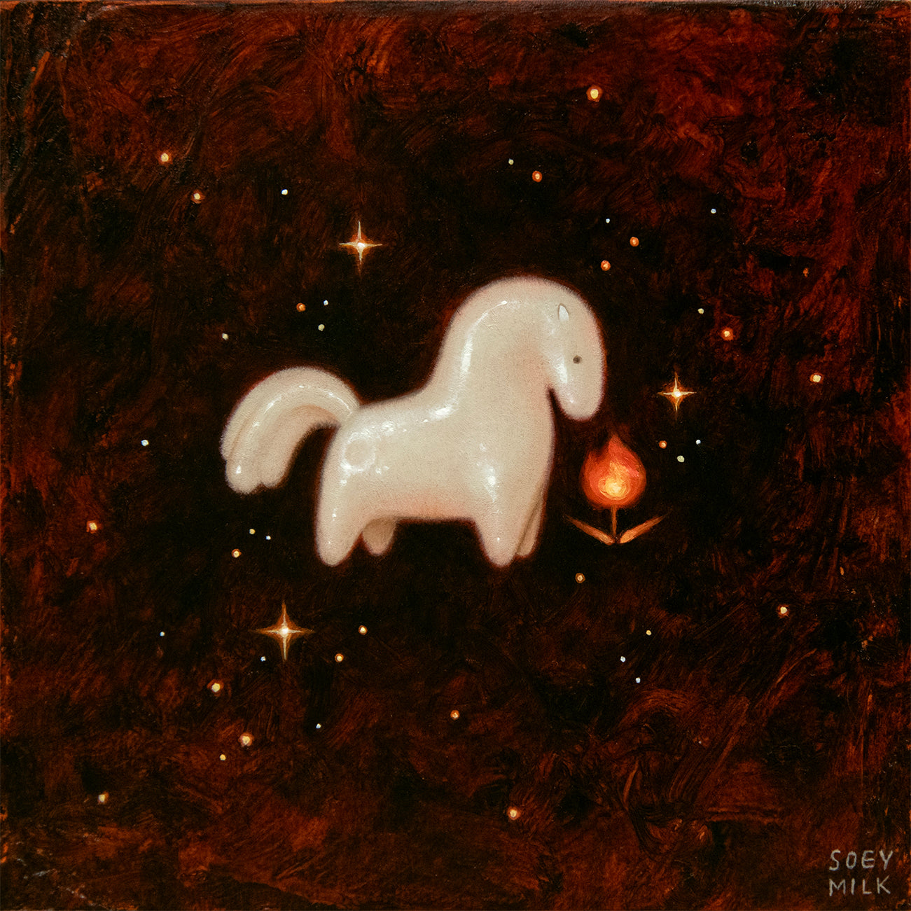 THE PORCELAIN FIRE HORSE