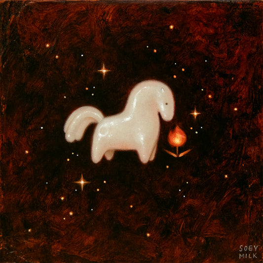 THE PORCELAIN FIRE HORSE