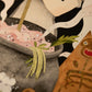 'LOVE POTION AND SKELETON CATS' ORIGINAL WATERCOLOR